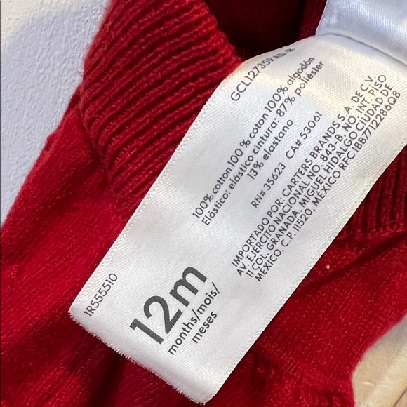 Carter’s Red Ruffled Jumper - Picture 4 of 4